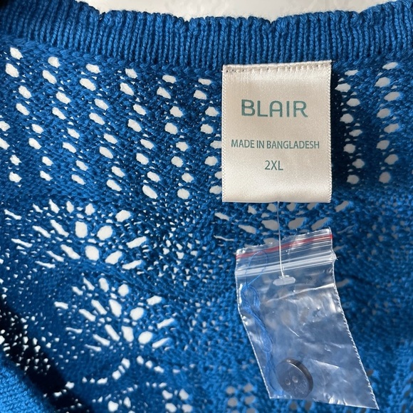 Blair Long Knit Cardigan Sweater, Size 2XL—New with Tags!•••Crotchet Style! - Picture 8 of 11